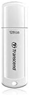 Transcend JetFlash 730 128GB USB 3.2 Gen 1 (USB 5Gbps) Flash Drive, Pen Drive, 5-Year Limited Warranty, White (TS128GJF730)