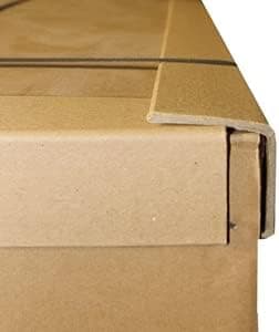 Cardboard Pallet Edge Corner Guard Protectors Protection (Cardboard Pallet Corners (Pack x 10), 35x35x1200mm)