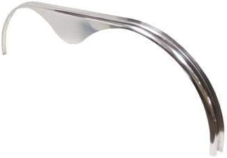 72x1 Smooth Aluminum Tandem Axle Teardrop Fender Flare (One Pack)