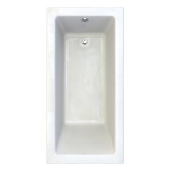 American Standard 2940002-D0.020 Studio Zero-Edge Drop-in Bathing Pool Bathtub 72 in. x 36 in. White