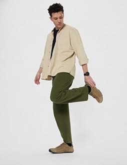 Woodland Men's Leather Sneaker