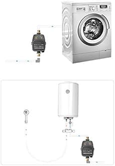 Small Water Booster Pump Bathroom Shower Pressure Pump Kitchen Faucet Pump DC 24V-Pressure 90P/100P,90P