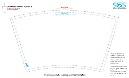 Simple Green Solutions - Customizable Paper Insert Acrylic Double Wall Cup for Cold Drinks, Clear Reusable Cups with Lids & Straws, Insulated Plastic Tumblers with Lids & Straw, Acrylic Tumblers, 16oz