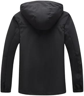 GIISAM Rain Jacket for Women, Women's Waterproof Lightweight Rain Jackets Packable Raincoat Windbreaker Coat with Hood