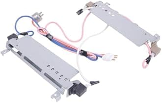 Dowfane Refrigerator Defrost Heater & Thermostat Kit WR51X442 WR51X0442 Compatible with GE Hotpoint Kenmore RCA Radiant