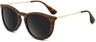 SUNGAIT Vintage Round Sunglasses for Women Men Classic Retro Designer Style