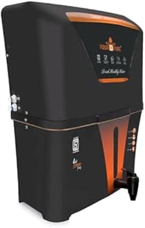 AQUA D PURE 4 in 1 Bio Copper Zinc Alkaline RO Water Purifier with 10 Stage Purification Filtration, UV, UF, TDS Adjuster and 12 Liter Large Storage Tank