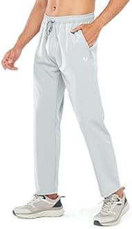 NORTHYARD Men's Athletic Running Joggers Workout Gym Pants Lightweight Jogging Pants Open Hem Sweatpants