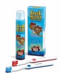 Just Right Children's Toothpaste Kit - 2 Pack (Berry Blast)
