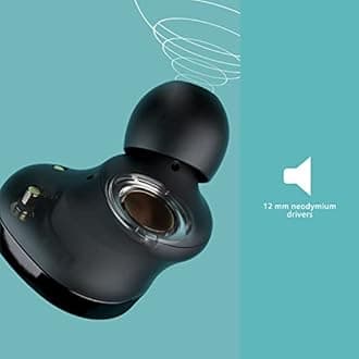 Philips T4556 True Wireless Headphones with Active Noise Canceling (ANC) and IPX4 Water Resistance, Black