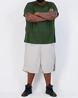 3 Pack: Men s Big and Tall Tech Stretch Short Sleeve Crew Quick Dry Fit T-Shirt Wicking Active Athletic Gym Top Size Clothes Lounge Sleep Running Essentials Basketball Workout Tee- Set 5, 4XLT