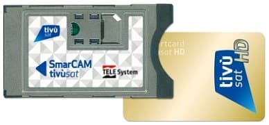 TIVUSAT HD SmarCAM Module + Smartcard