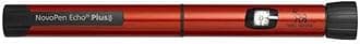 NOVOPEN Echo Plus RED Insulin Pen, RED Colour