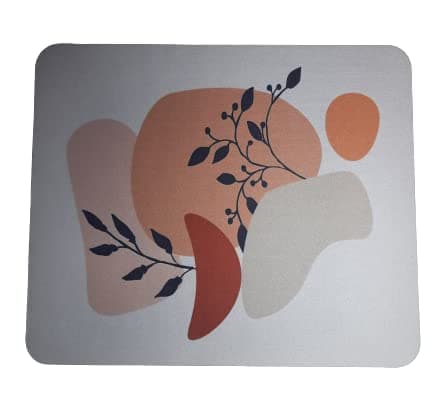 Divtom - Computer Mouse Mat with Anti-Slip Rubber Base & Smooth Mouse Control with Spill-Resistant Surface for Laptop, Notebook, MacBook Pro, Gaming Computer (9.4 * 7.9 Inches), (#01)