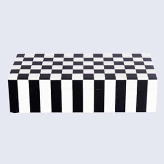 Handicrafts Home Decorative Storage Box 10x4.5 – Remote Control Holder, Jewelry Organizer, Modern Decorative Box with Lid, Boho Chic Home Décor Accent, Vintage Memory Box for Living Room Shelf Décor