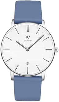 BEN NEVIS Mens Watches, Minimalist Fashion Simple Wrist Watch for Men Analog Date with Leather Strap