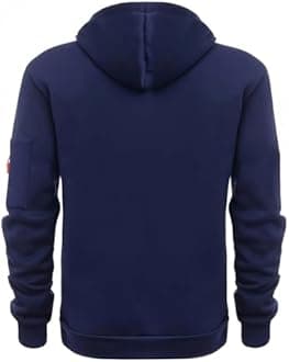 Mens 1/4 Zip Pullover Hoodie Zip Up Pocket Drawstring Tracksuit Tops Cuff Overhead Hooded Slim Fit Casual Gym Skiing Sports Warm Hoody Sweatshirts