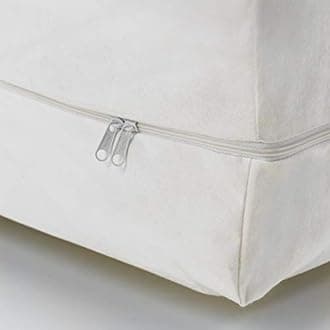 Evolon Mattress Protector | 12" Long Twin Zippered Mattress Encasement | Zippered Mattress Cover