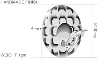 Retro Large Round or Flower Clip on Earrings, Non Pierced Ears for Women (Style 12 - White Black)