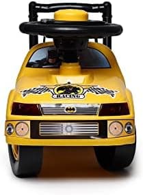 Toyzone Ride on-Sports Moto-Baby Car|Kids Car|Toy Car|Push Car|Baby Car|Kids Car|Toy Car|Push Car|Storage Seat|Swing Car Ride on Car|Ride on Car with Horn (Batman Sports Moto)