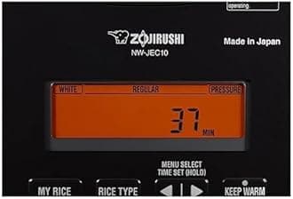 Zojirushi NW-JEC10BA Pressure Induction Rice Cooker & Warmer, 5.5 Cups, Made in Japan