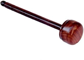 FA INDUSTRIES® Wooden Mathani Mixer Hand Blender & Kitchen Spoon Utensil/Wooden Ghotna/Masher for Kitchen Use (Set of 4) (Option 4)