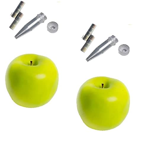 2 x Large Apple Forest D5 Geocaching Hideaway Container Micro Tin Cache Nano