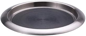 Service Ideas TR119SR Tray, 18/8 Stainless Steel, Stackable, 11" x 9", Silver