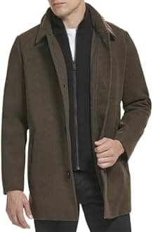 Kenneth Cole Men's Kenneth Cole Men's Wool Top Coat