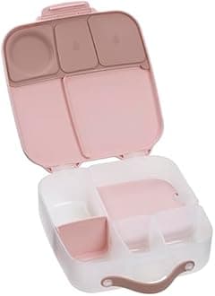 b.box (BEE BOX) Bento Box, Large Capacity 2L, Picnic, 3-4 Servings, Leak-Resistant, Comes with Cooling Agent, Dishwasher Safe [b.box Genuine Product] [Lunch Box]