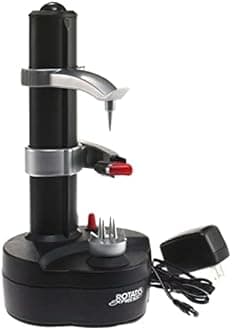 Starfrit Rotato Express 2.0 + 6 Replacement Blades Updated 2017 Model - Electric Peeler