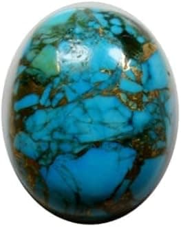 7.10 Carat Turquoise Firoza Natural Original Certified Loose Gemstone