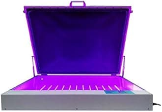MELDIKISO Tabletop Precise 24.8" x 32.6" 120W Vacuum LED UV Exposure Unit for Printing Plate Making