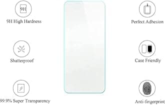 Aroepurt Case Compatible for TCL 30 Z 30Z 4G Phone Case Cover [with Tempered Glass Screen Protector] Hybrid Case [Folding Support Magnetic] [Frosted anti-fingerprint] Black