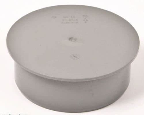 Waste Pipe 32 mm Cap/Stop End - Push-Fit/Compression - Grey