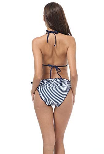 Striped Bikini Swimsuit