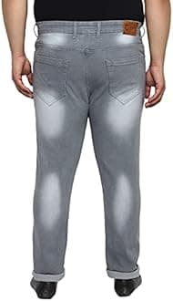 Urbano Plus Men's Regular Fit Mid Rise Jeans
