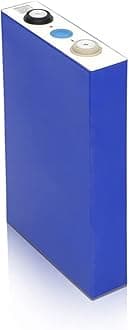 LiFePO4 Cells 3.2V 54Ah 4pcs Battery Rechargeable Lithium Iron Phosphate,Max.Continuous Discharge/Charge 50A, Support Multiple Series or Parallel DIY Battery Pack with busbars and Nuts