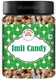 Mr. Mawaa Imli Sticks – Sweet & Spicy Tamarind | Traditional Khatta Meetha | Mouth Freshener | JarMr. | Tangy Tamarind Candy Stick | Chatpata Khatta Meetha Imli Treat | Traditional Indian Candy | Jar Pack
