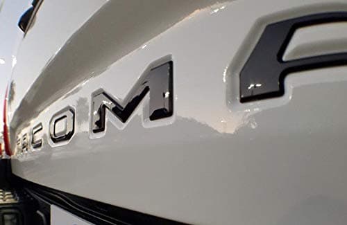 EyeCatcher Tailgate Insert Letters Compatible with 2016-2022 Toy Taco (Gloss Black)