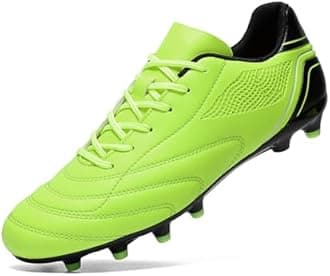 HaloTeam Soccer Shoes Mens Cleats Outdoor Professional Training Turf Football Boots Breathable Athletic Sneaker for AG/FG 6.5 US-11 US