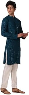 LookMark Men's Rayon Regular Fit Casual Kurta