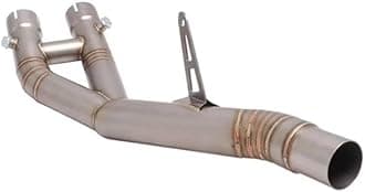Motorcycle Muffler Motorcycle Exhaust System Middle Pipe Connect Muffler For Y&amaha YZF-R1 R1 R1M For MT10 2015-2024