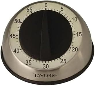 Taylor Precision Products Pro Stainless Steel Mechanical Timer