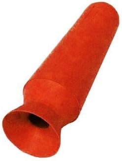 DMV Scleral Cup Large Contact Lens Handler - Inserts and Removes Scleral Contact Lenses and Prosthetic Eyes (Color: Orange)