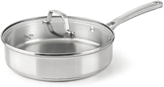 Calphalon Classic Stainless Steel Cookware, Saute Pan, 3-quart