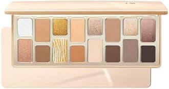 CHEERYEP 16-Color Golden Dune Eyeshadow Palette | Creamy Matte, Shimmer & Marbled Gold Shades | Vegan, Cruelty-Free, Long-Lasting Pigments | Perfect for Everyday Makeup & Desert-Inspired Glam (Nature)