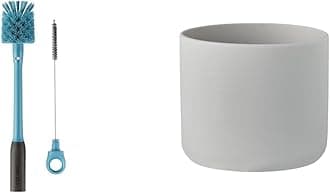 Owala 2-in-1 Water Bottle Brush Cleaner & Straw Cleaner, Anti-Slip Protective Sleeve for Stainless Steel Bottles