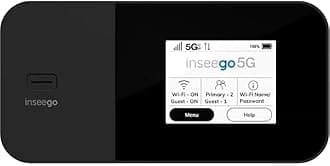 Inseeg MiFi X Pro M3000 5G and 4G LTE Hotspot | Carrier Unlocked | All Day Battery Life | WiFi 6 Technology (Renewed)