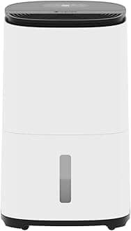 Meaco Dry Arete® One 20L Double Dehumidifier and HEPA Air Purifier for Home Awarded Best Dehumidifier 2022 - Controls Humidity and Removes Excess Moisture